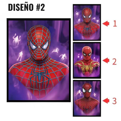 Poster Lenticular 3D Superhéroes